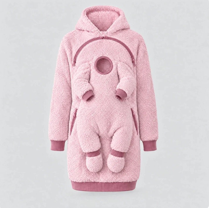 Blush pink CuddleHood