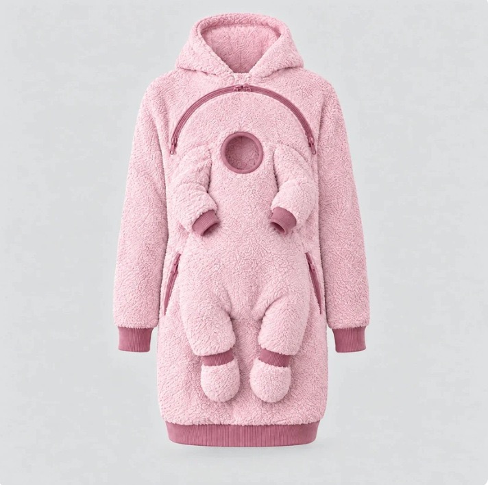 Blush pink CuddleHood
